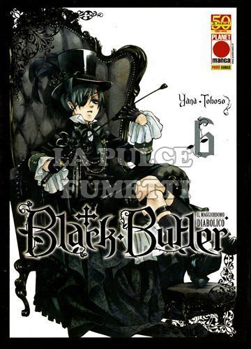 BLACK BUTLER #     6 - IL MAGGIORDOMO DIABOLICO - KUROSHITSUJI